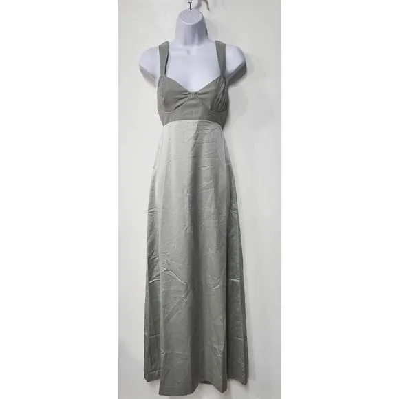 Free People Gia Maxi Dress Size 8. B-10 - Picture 5 of 8